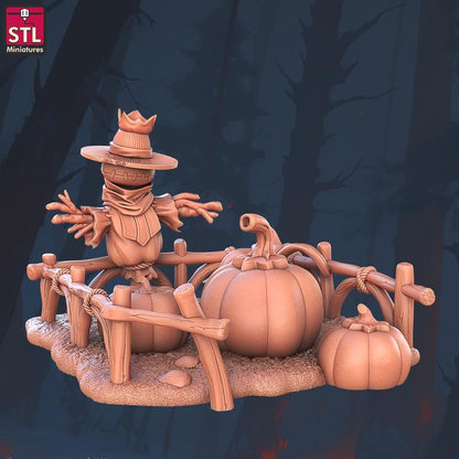 Halfling Farm Set - Townsfolk NPCs - 32mm Scale - Unpainted Miniature for DnD, Pathfinder, Tabletop RPGs - STL Miniatures