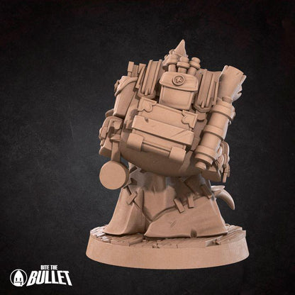 Kobold Witch - 32mm, 35mm Scale - Unpainted Miniature for DnD, Pathfinder, Tabletop RPGs - Bite the Bullet