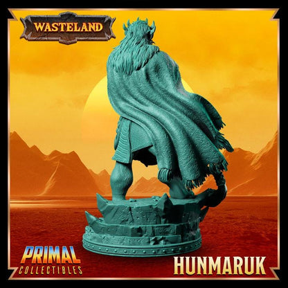 Sorcerer King, Hunmaruk - 28mm, 32mm, 75mm Scale - Unpainted Miniature for DnD, Pathfinder, Tabletop RPGs &d Dioramas - Primal Collectibles
