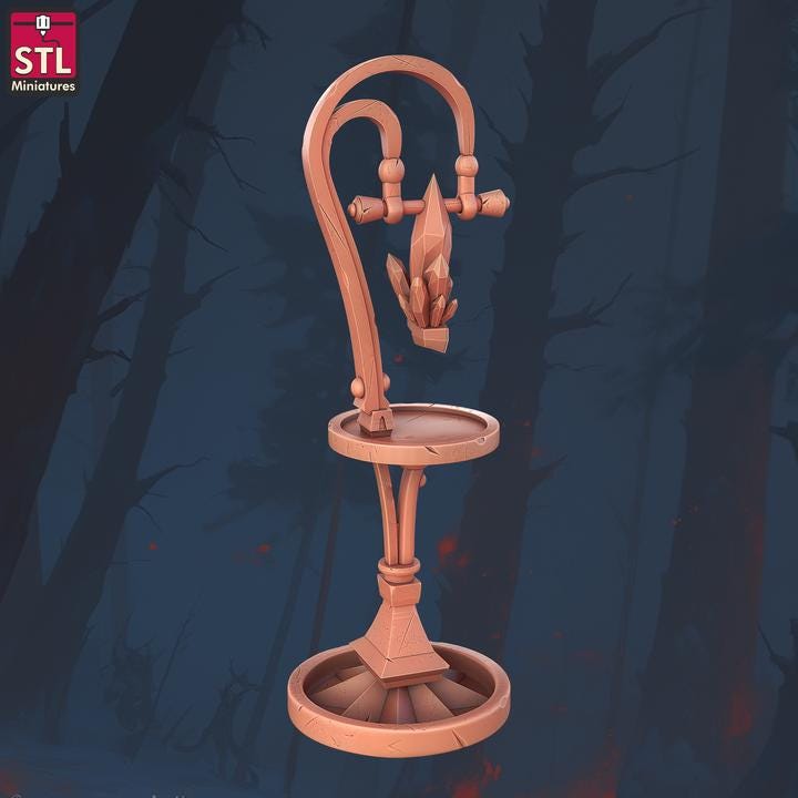 Staff Crafters - Townsfolk NPCs - 32mm Scale - Unpainted Miniature for DnD, Pathfinder, Tabletop RPGs - STL Miniatures