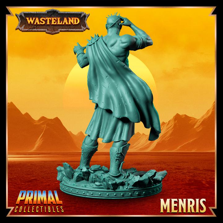 Psionist, Menris - 28mm, 32mm, 75mm Scale - Unpainted Miniature for DnD, Pathfinder, Tabletop RPGs &d Dioramas - Primal Collectibles