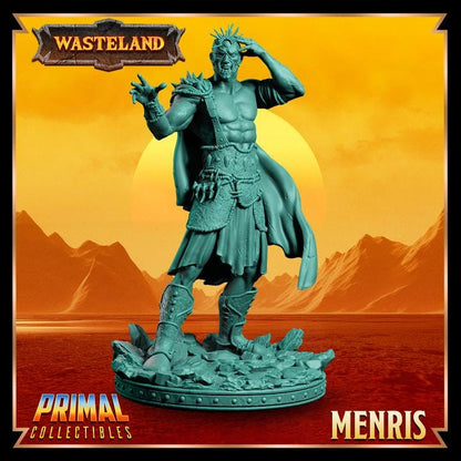 Psionist, Menris - 28mm, 32mm, 75mm Scale - Unpainted Miniature for DnD, Pathfinder, Tabletop RPGs &d Dioramas - Primal Collectibles