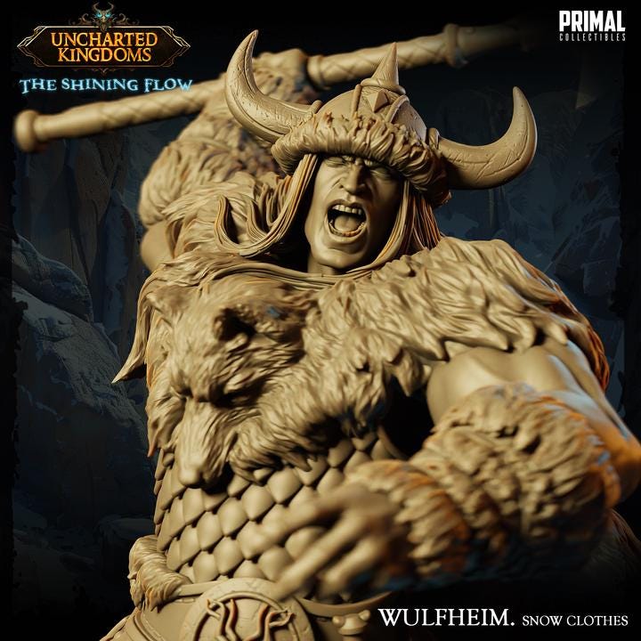 Wulfheim, the Barbarian - Snow Clothes - Uncharted Kingdoms - Masters of Dungeons Quest