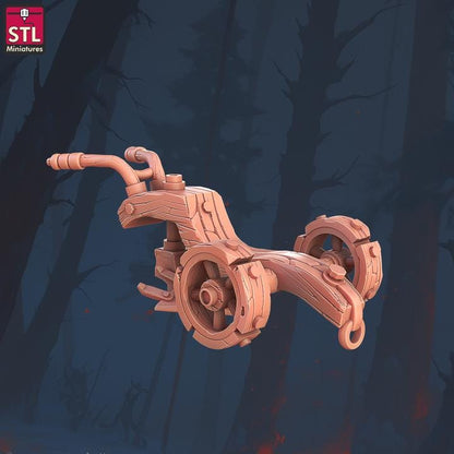 Halfling Farm Set - Townsfolk NPCs - 32mm Scale - Unpainted Miniature for DnD, Pathfinder, Tabletop RPGs - STL Miniatures