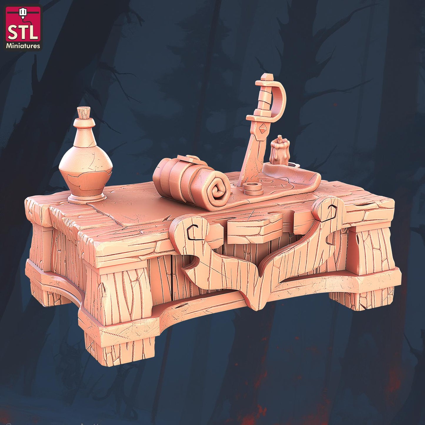 Pirate Harbor Set - Townsfolk NPCs - 32mm Scale - Unpainted Miniature for DnD, Pathfinder, Tabletop RPGs - STL Miniatures