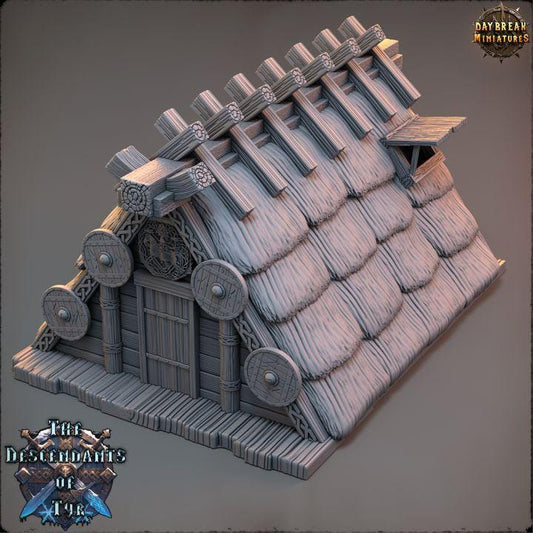 Tyr's Sanctum, Descendants of Tyr Set - 32mm Scale - Unpainted Miniature for DnD, Pathfinder, Tabletop RPGs - Daybreak Miniatures