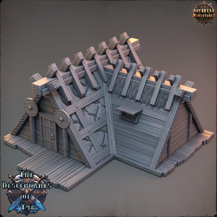 Master Edric's Laboratory, Descendants of Tyr Set - 32mm Scale Unpainted Miniature for DnD, Pathfinder, Tabletop RPGs - Daybreak Miniatures
