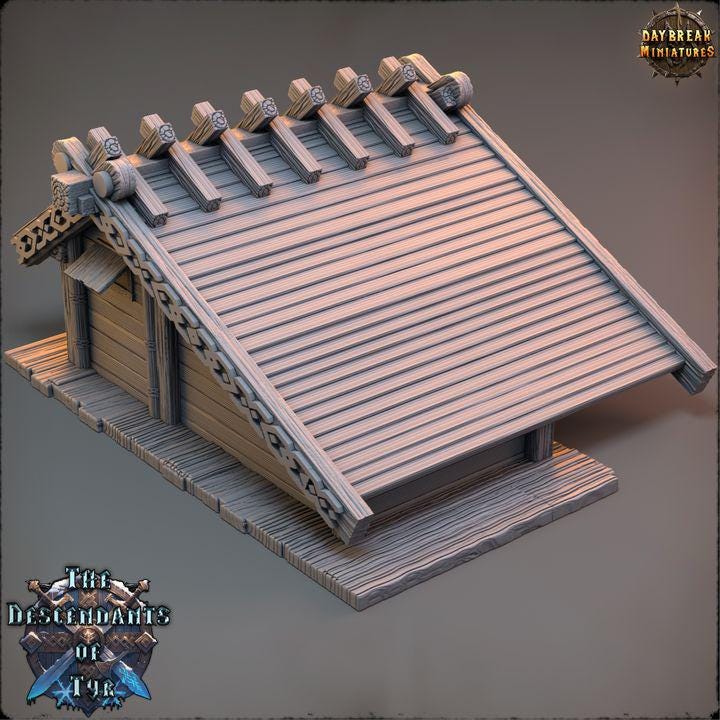 Garrick's Workshop, Descendants of Tyr Set - 32mm Scale Unpainted Miniature for DnD, Pathfinder, Tabletop RPGs - Daybreak Miniatures