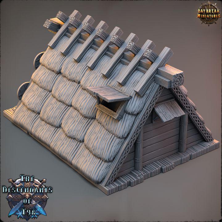 Tyr's Sanctum, Descendants of Tyr Set - 32mm Scale - Unpainted Miniature for DnD, Pathfinder, Tabletop RPGs - Daybreak Miniatures