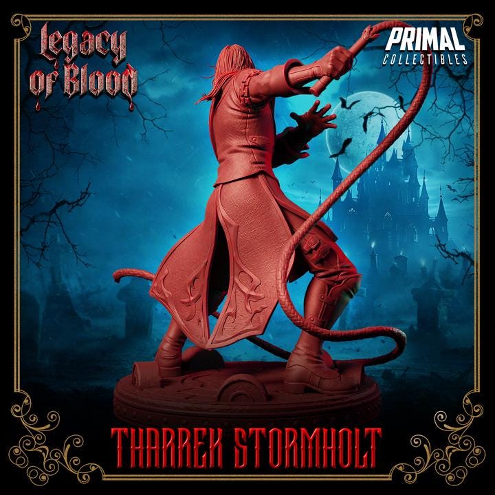 Monster Hunter, Tharrek Stormholt, Legacy of Blood - Unpainted Miniature