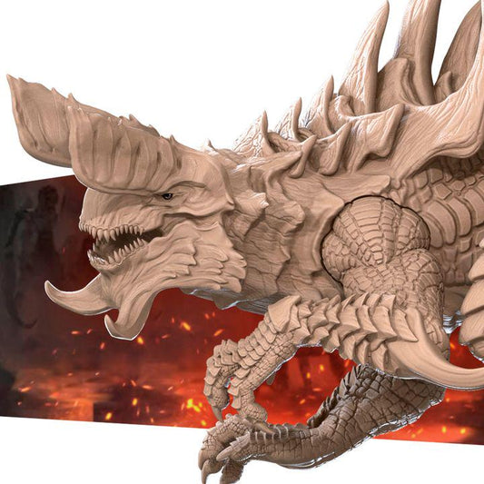 Tarrasque - 32mm, 35mm Scale - Unpainted Miniature for DnD, Pathfinder, Tabletop RPGs - Bite the Bullet