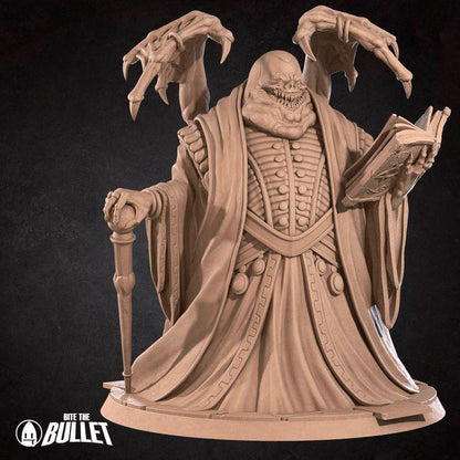 Amnizu - 32mm, 35mm Scale - Unpainted Miniature for DnD, Pathfinder, Tabletop RPGs - Bite the Bullet