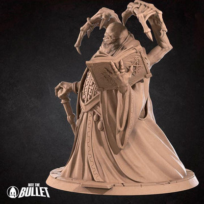 Amnizu - 32mm, 35mm Scale - Unpainted Miniature for DnD, Pathfinder, Tabletop RPGs - Bite the Bullet