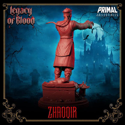 Zombie, Zhaoqir, Legacy of Blood - Unpainted Miniature