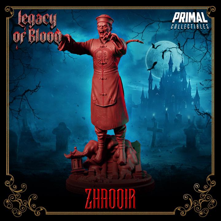 Zombie, Zhaoqir, Legacy of Blood - Unpainted Miniature