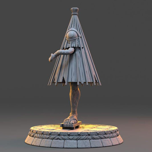 Shintenkasa, Yokai, Mimic - Thorns of the Rift - 32mm Scale - Unpainted Miniature for DnD, Pathfinder, Tabletop RPGs - Daybreak Miniatures