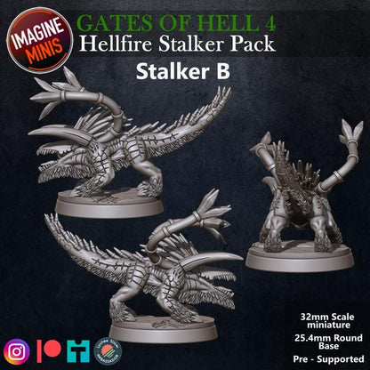 Hellfire Stalkers - Unpainted Miniature