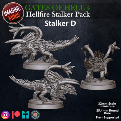 Hellfire Stalkers - Unpainted Miniature