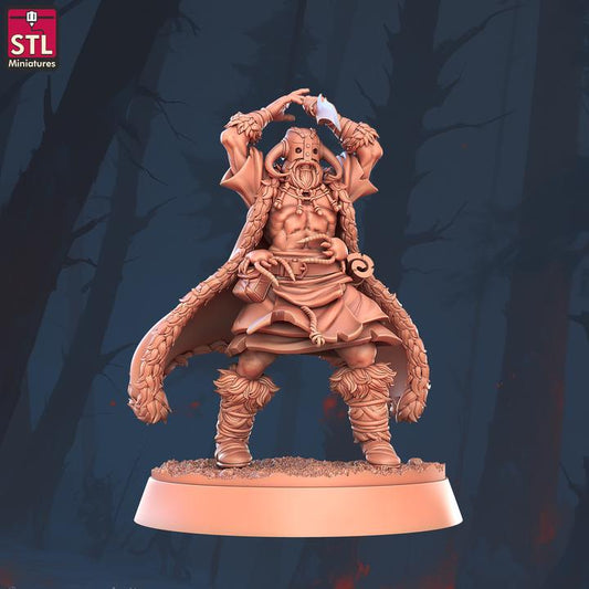 Balken Summoner - 32mm Scale - Unpainted Miniature