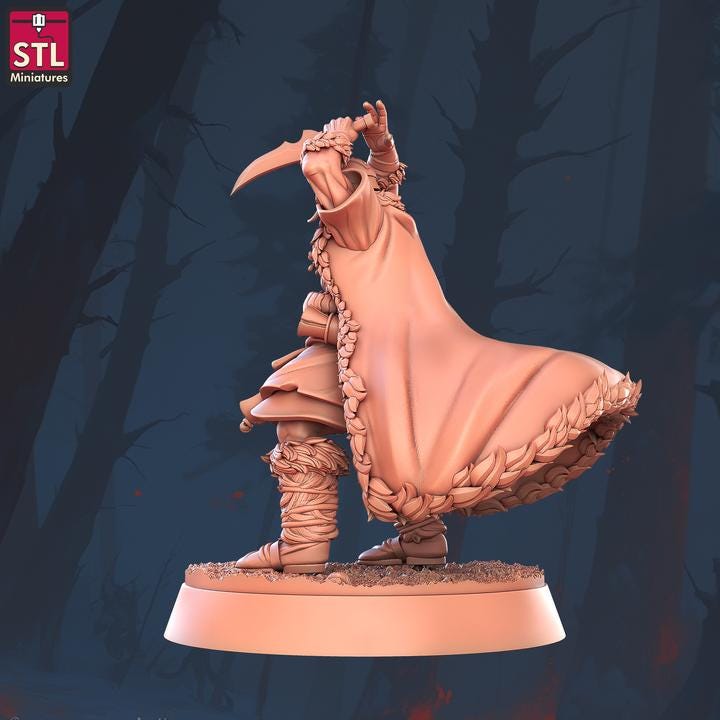 Balken Summoner - 32mm Scale - Unpainted Miniature