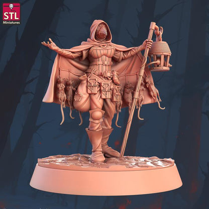 Pest Control Set - Townsfolk NPCs - 32mm Scale - Unpainted Miniature