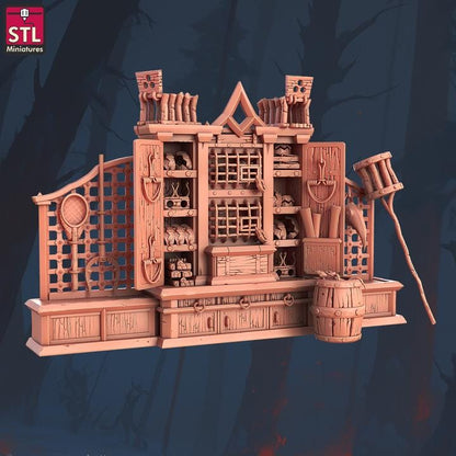 Pest Control Set - Townsfolk NPCs - 32mm Scale - Unpainted Miniature