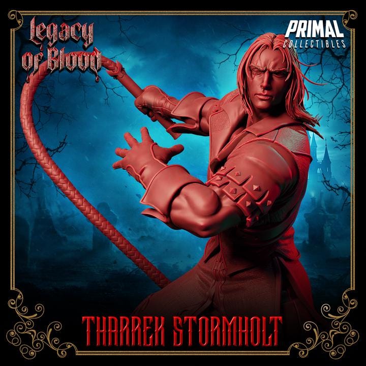 Monster Hunter, Tharrek Stormholt, Legacy of Blood - Unpainted Miniature