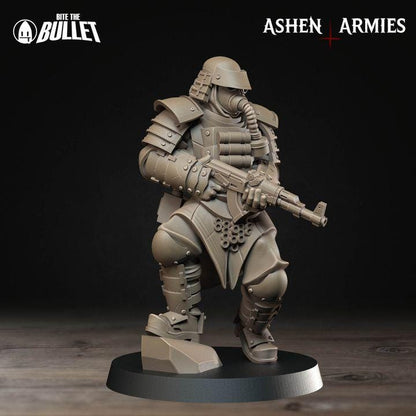 Combat Engineer, Holy Shogunate - Bullet Crusade - Unpainted Miniature