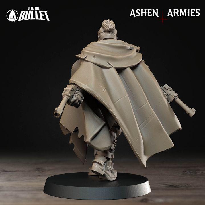 Sniper Priest, Holy Shogunate - Bullet Crusade - Unpainted Miniature