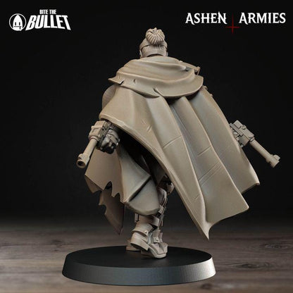 Sniper Priest, Holy Shogunate - Bullet Crusade - Unpainted Miniature