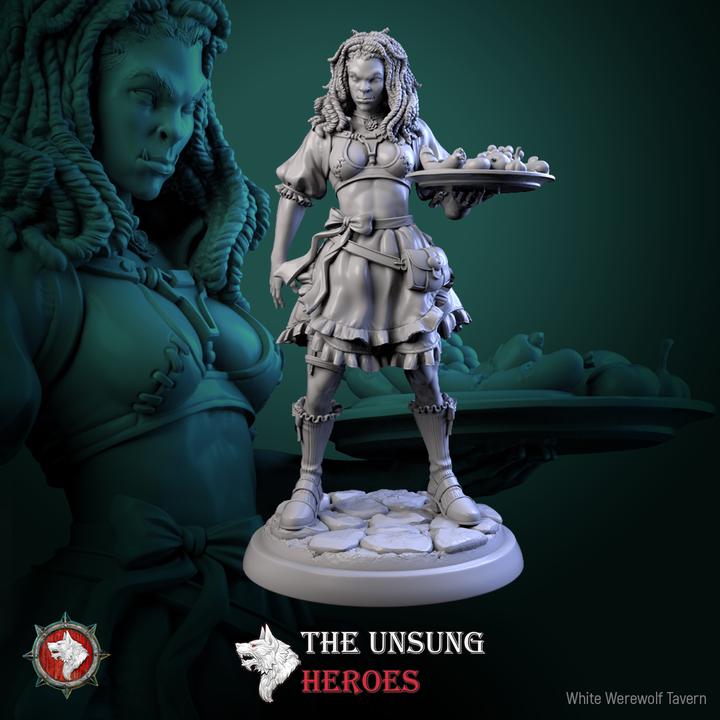 Alehouse Maids - Unpainted Miniature
