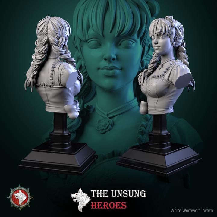 Alehouse Maid - Human Female Bust