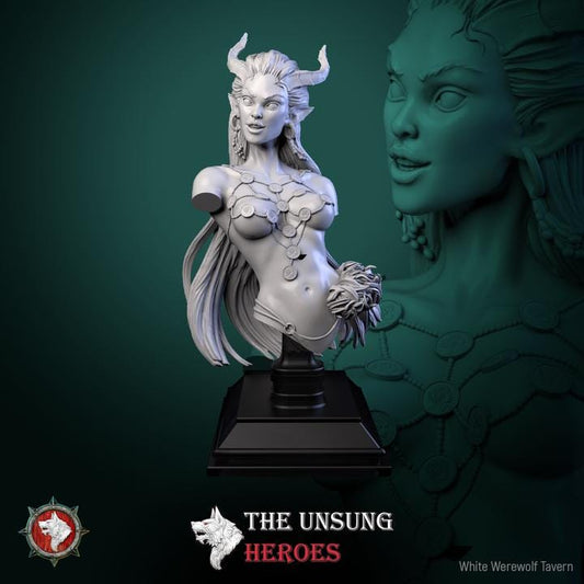 Scarlet Emberlin - Tiefling Courtesan Bust