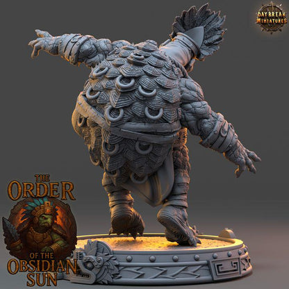 Chalcaxa Sunfang - The Order of the Obsidian Sun - Unpainted Miniatures