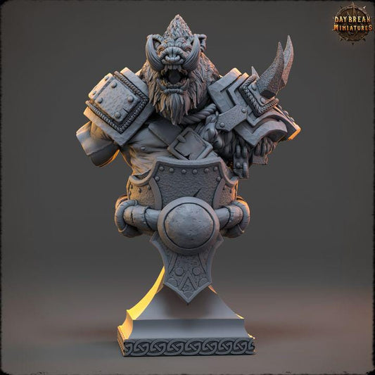 Druzz Warthide - Wereboar Bust