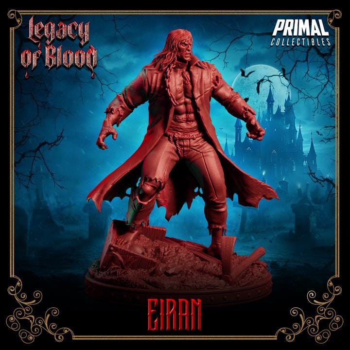 Doctor's Monster, Eiran, Legacy of Blood - Unpainted Miniature