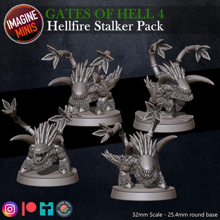 Hellfire Stalkers - Unpainted Miniature