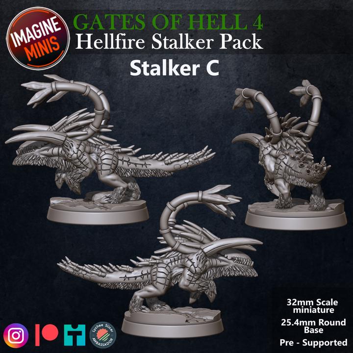 Hellfire Stalkers - Unpainted Miniature