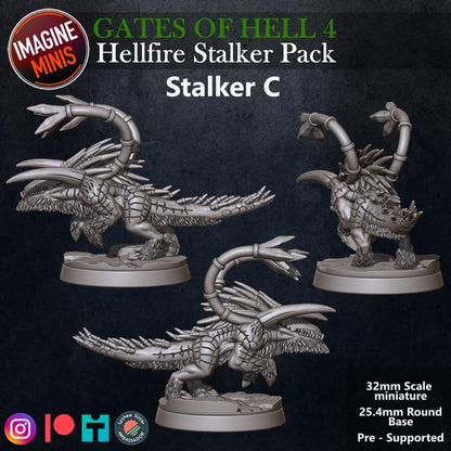 Hellfire Stalkers - Unpainted Miniature
