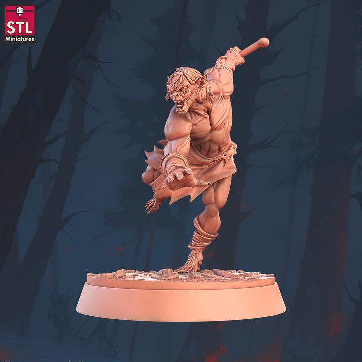 Ghoul Flingers - 32mm Scale - Unpainted Miniature