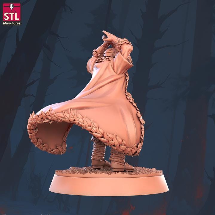 Balken Summoner - 32mm Scale - Unpainted Miniature