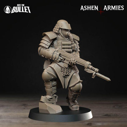 Combat Engineer, Holy Shogunate - Bullet Crusade - Unpainted Miniature