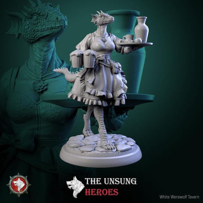 Alehouse Maids - Unpainted Miniature