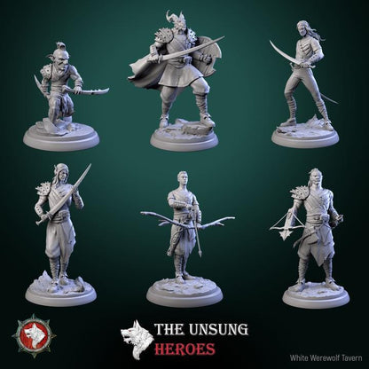 Roadside Bandits - Unpainted Miniature