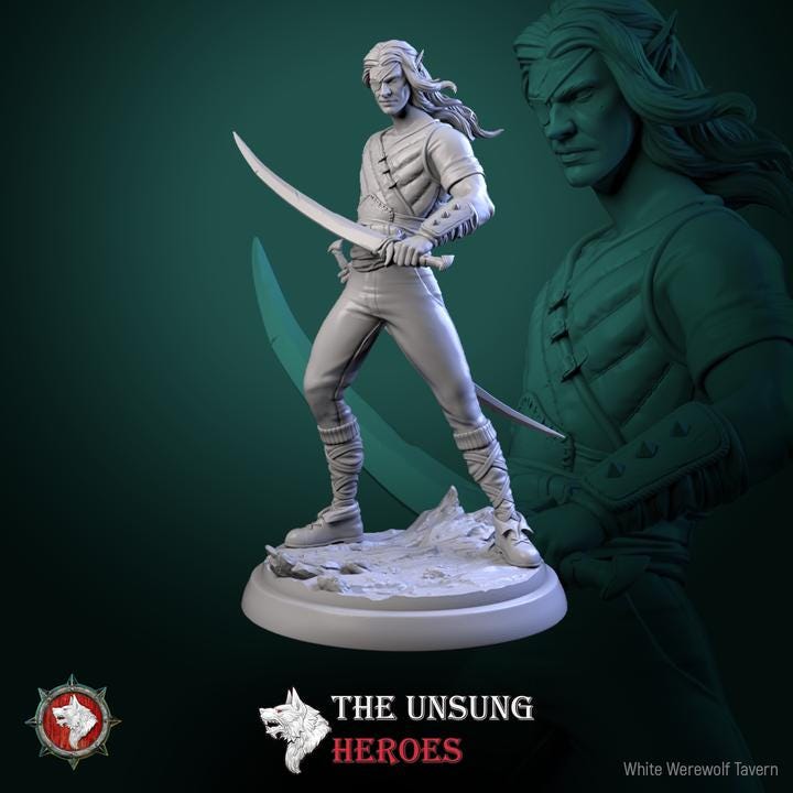 Roadside Bandits - Unpainted Miniature