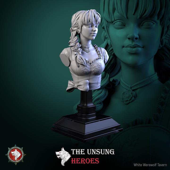 Alehouse Maid - Human Female Bust