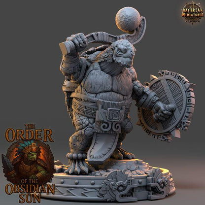 Huetzin Bonecrust - The Order of the Obsidian Sun - Unpainted Miniatures