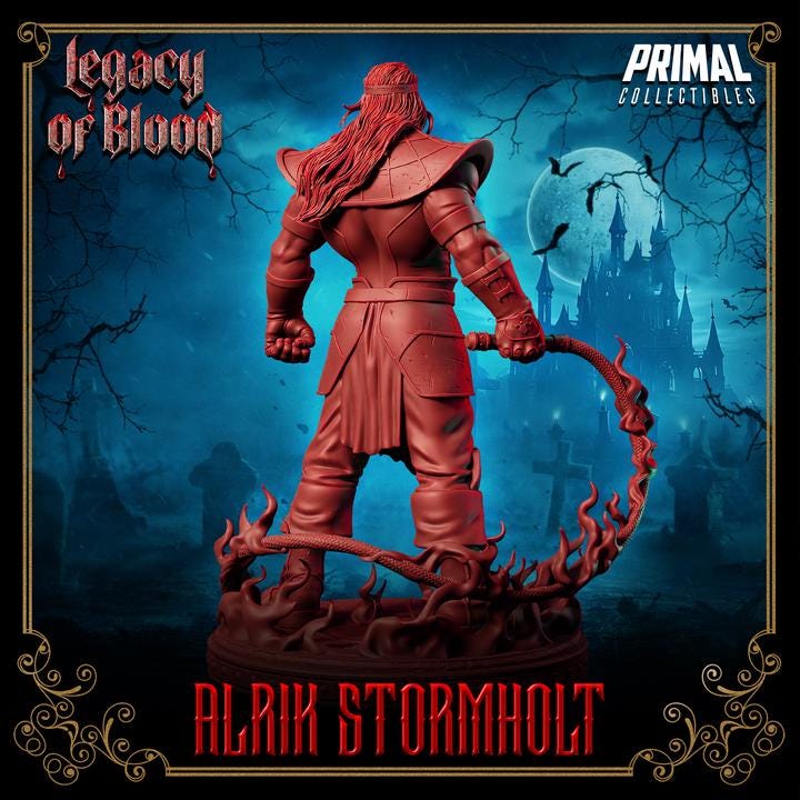 Monster Hunter, Alrik Stormholt, Legacy of Blood - Unpainted Miniature