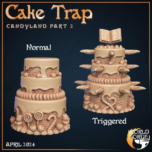 Cake Trap - Candyland Collection - Unpainted Miniature