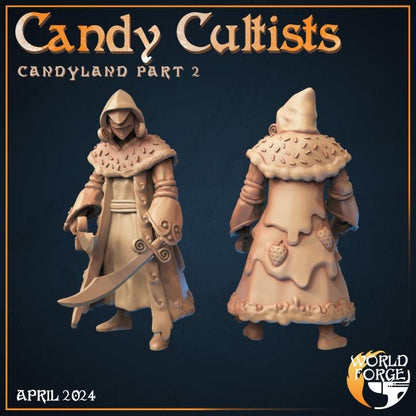 Candy Cultists - Candyland Collection - Unpainted Miniature